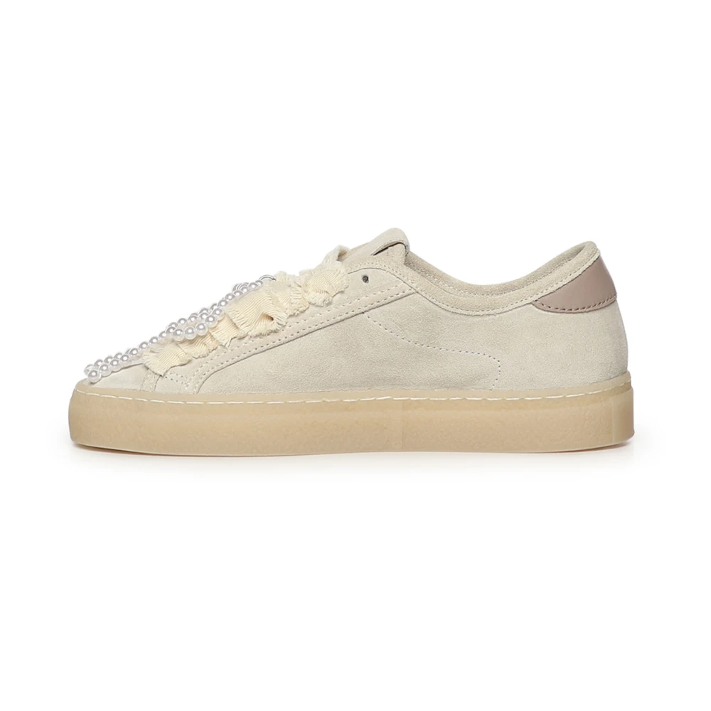 D.a.t.e. Women's Beige Tender Sneaker