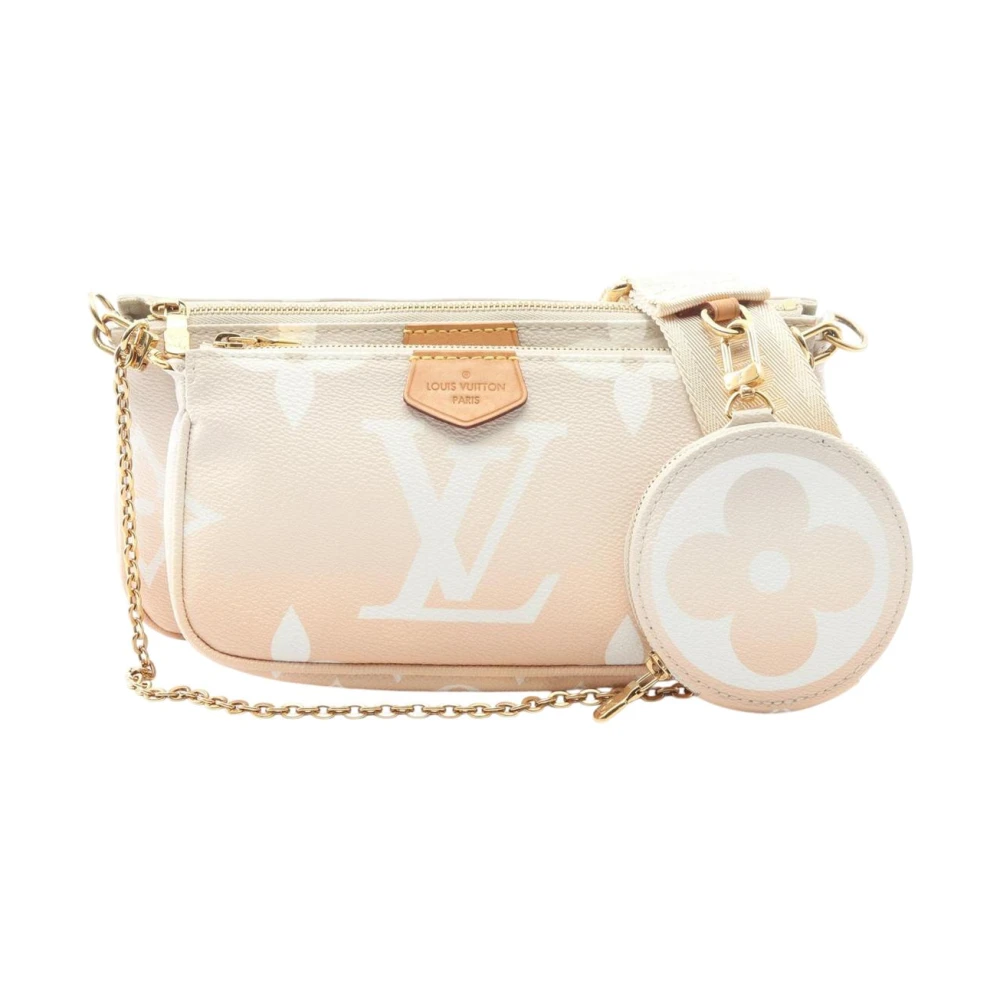 Louis Vuitton Vintage Women's Pink Pre-Owned Monogram Multi-Pochette Bag