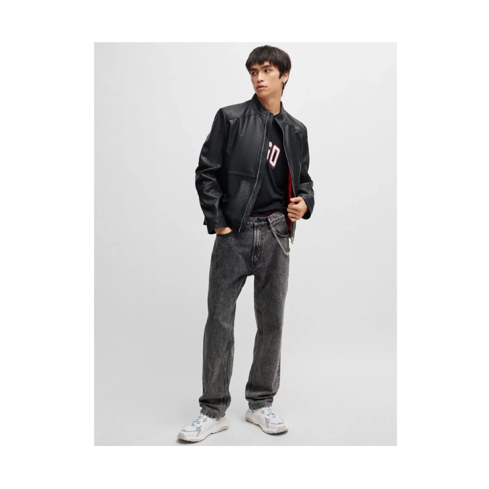 Hugo Boss Stijlvolle Herenjas Black Heren