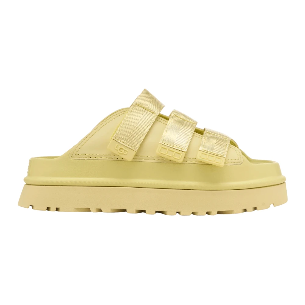Ugg Women's Yellow Sliders, 4 Uk, Goldenglow Slide