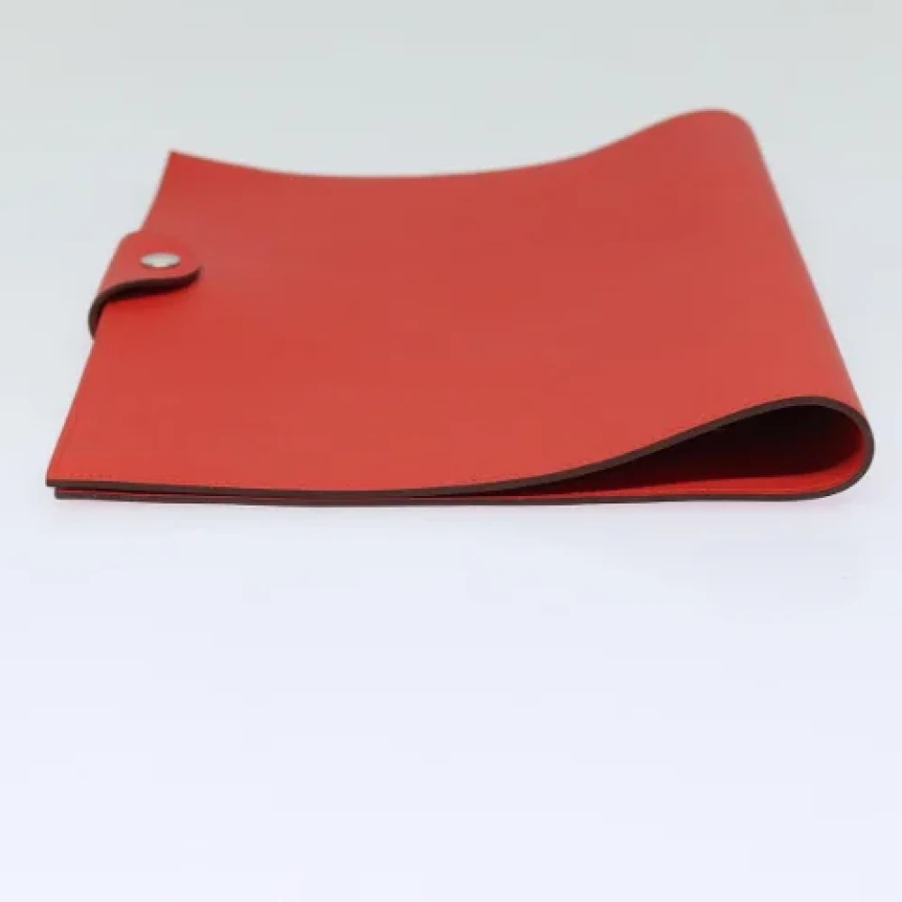 Hermès Vintage Pre-owned Leather home-office Red Dames