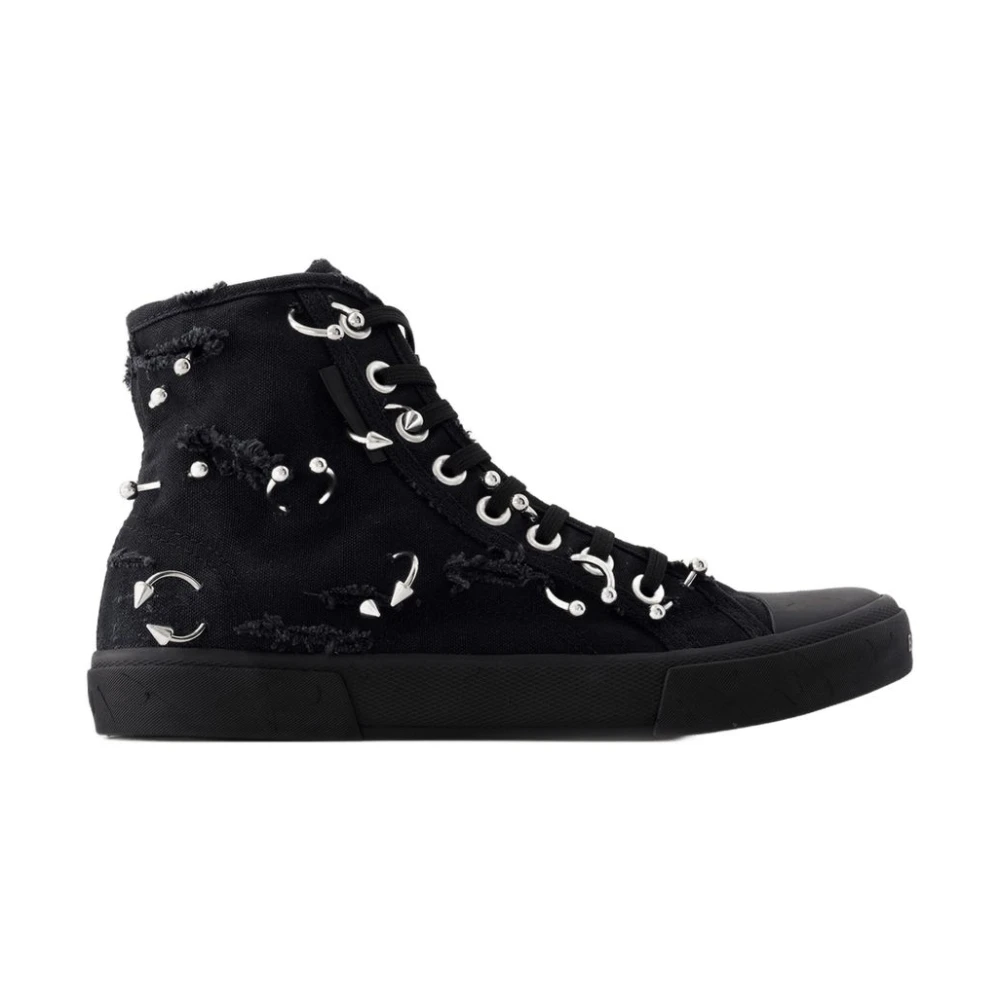 Balenciaga Paris High Top Sneakers Canvas – Dames Schoenen Zwart