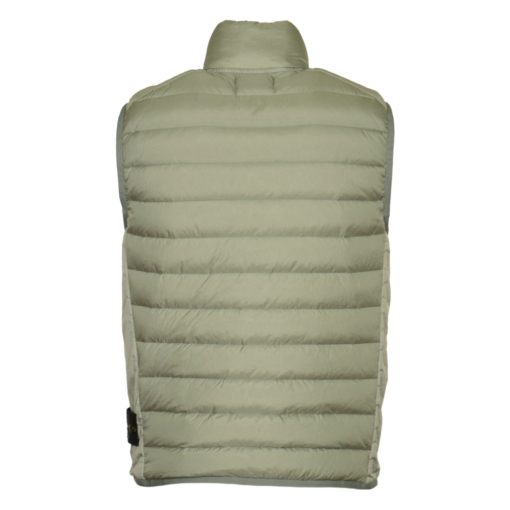 Stone Island Grijze Vest Jas voor Mannen Gray Heren