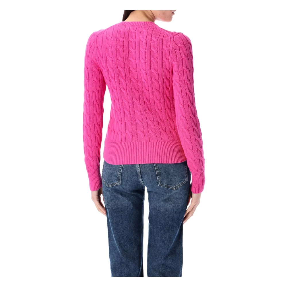 Ralph Lauren Dameskleding Gebreide kleding Regatta Roze Ss25 Pink Dames