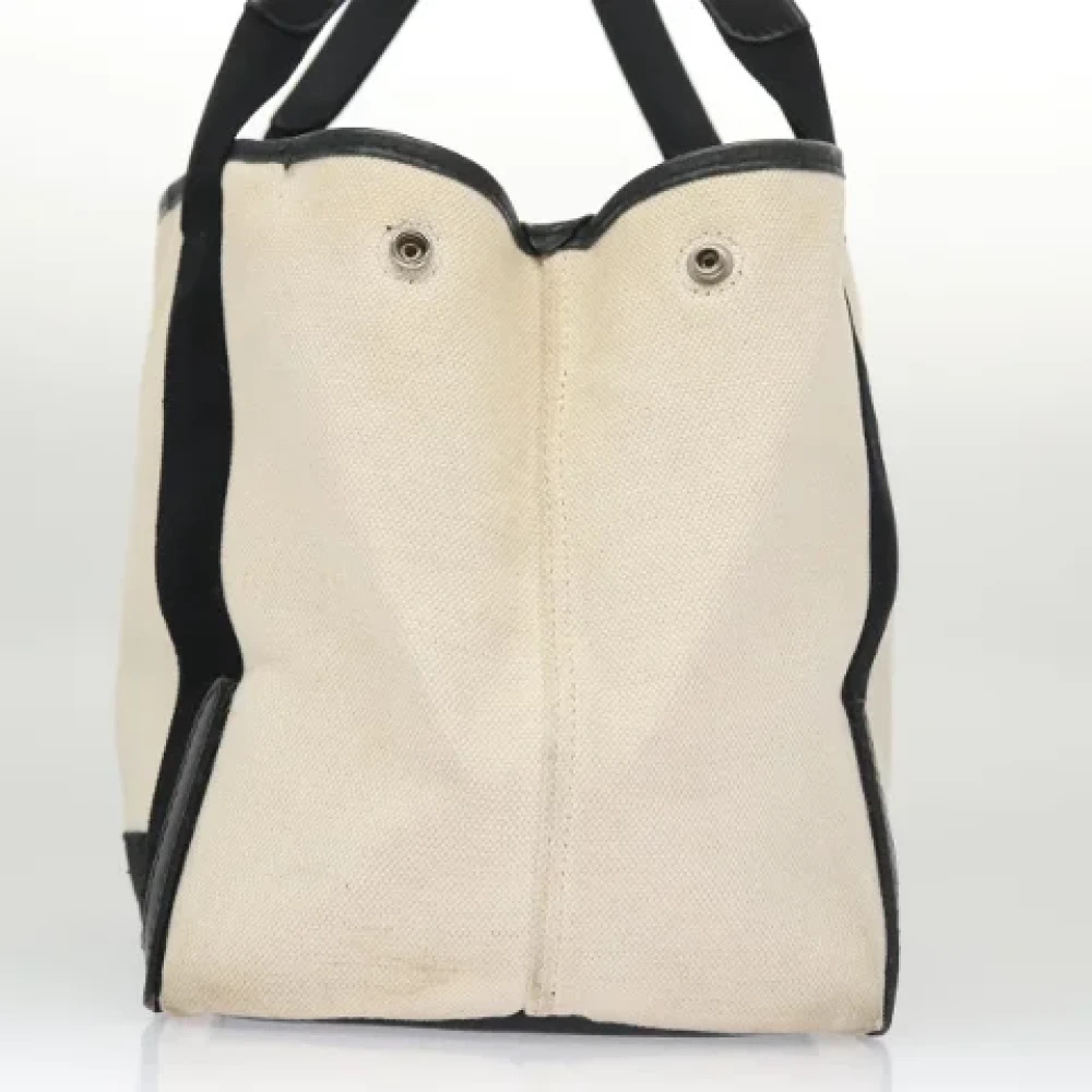 Balenciaga Vintage Pre-owned Canvas handbags White Dames