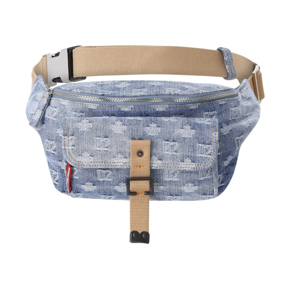 Dsquared2 Men's Blue Bum Bags, One Size, Belt Bag