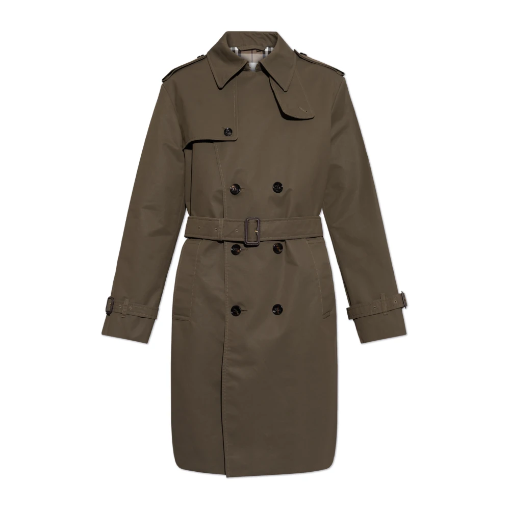 Burberry Trenchcoat med bälte Green, Herr