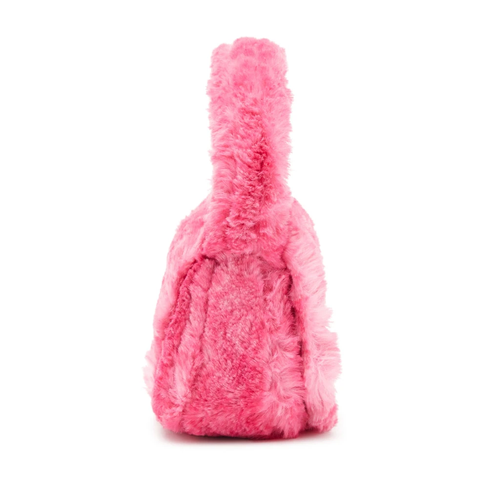 Diesel 1DR Xs Fluffy iconic mini bag Pink Dames