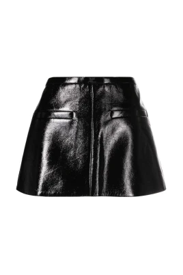 Heritage A-line Vinyl Minikjol
