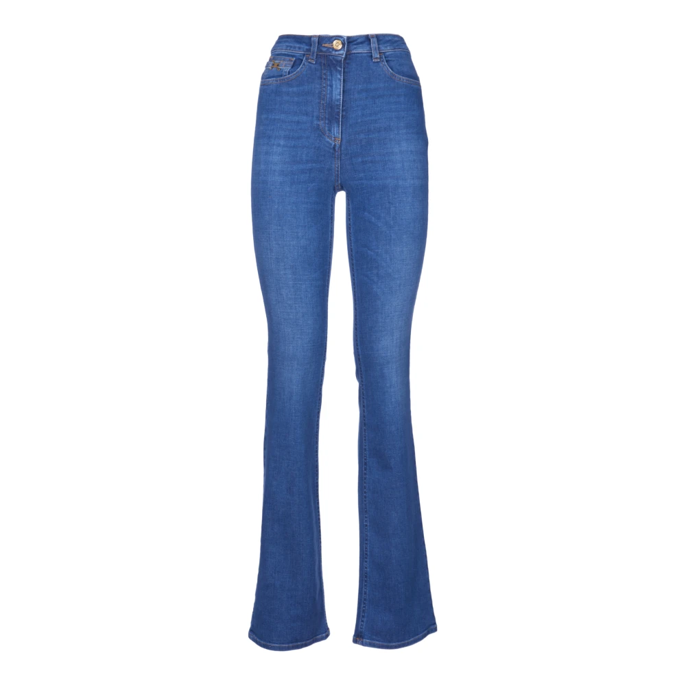 Elisabetta Franchi Boot-cut Jeans Blue Dames