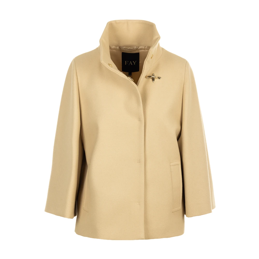Fay Beige Jassen Capospalla Beige Dames