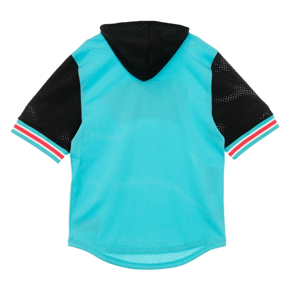 Mitchell & Ness Korte mouw NBA hoodie Blue Heren