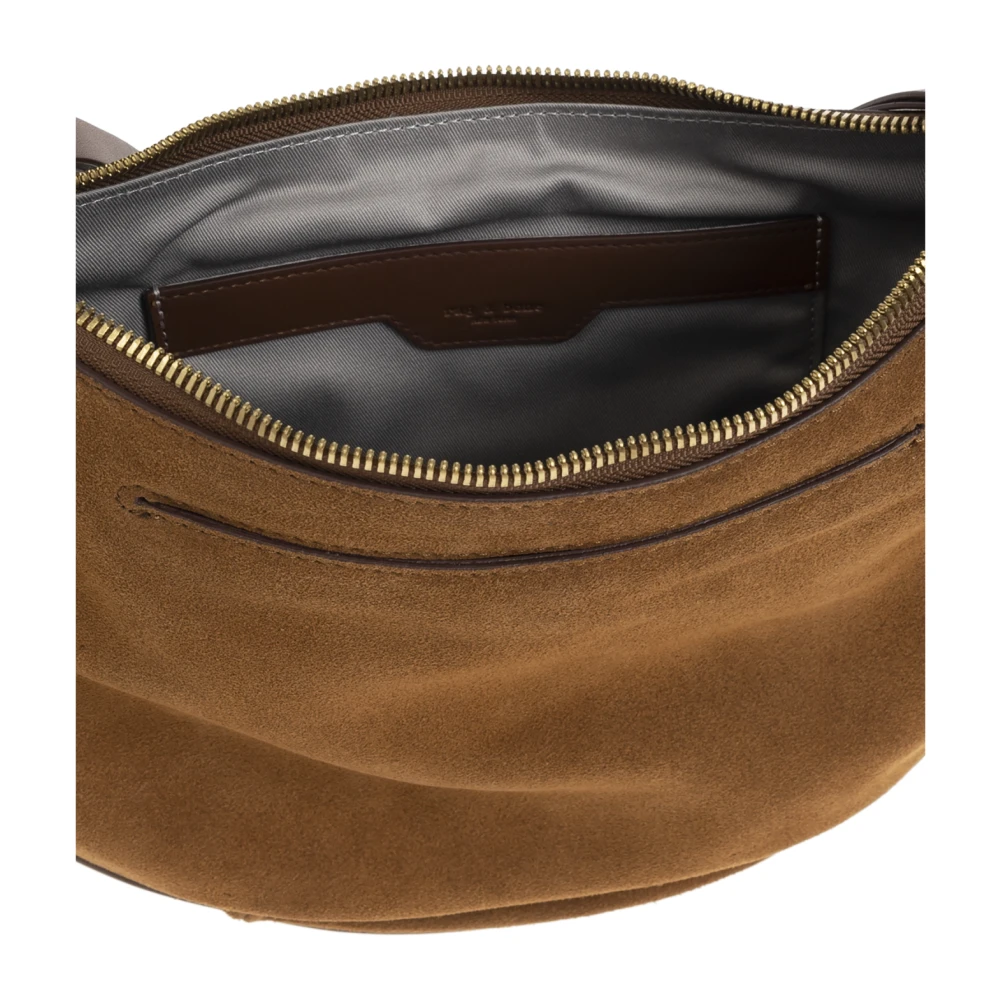 Rag & Bone Tas Spire Mini in hobo-stijl Brown Dames