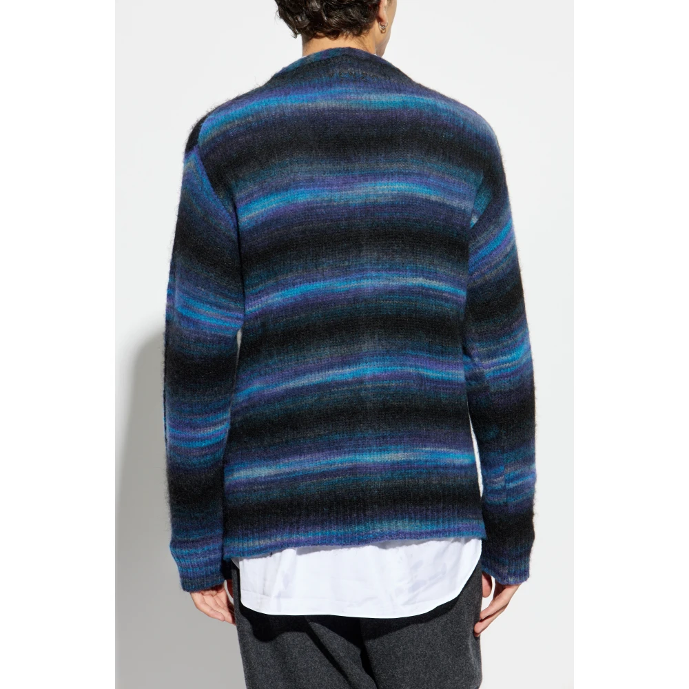 Kenzo Wollen Vest Multicolor Heren