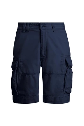 Blå Cargo Shorts Avslappnad Passform