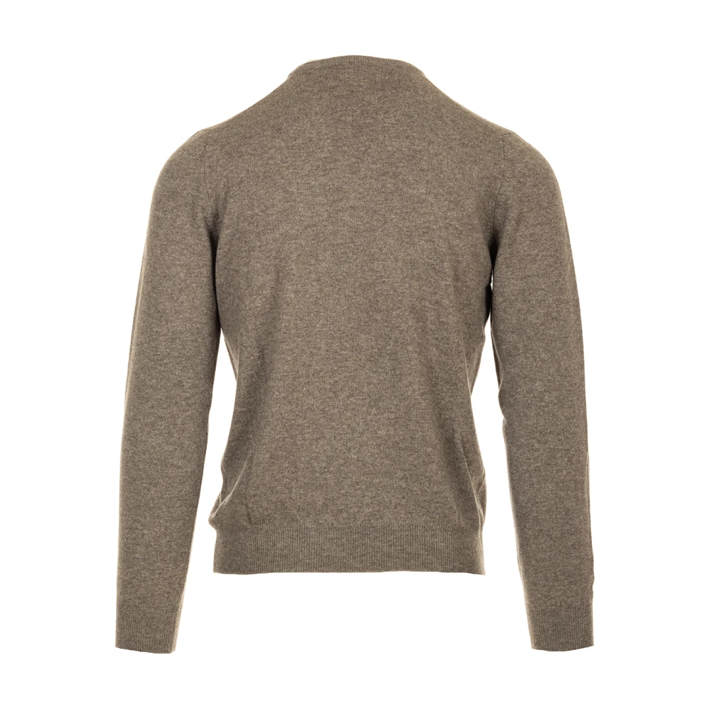Gran Sasso Stijlvolle Pullover Sweater Brown Heren