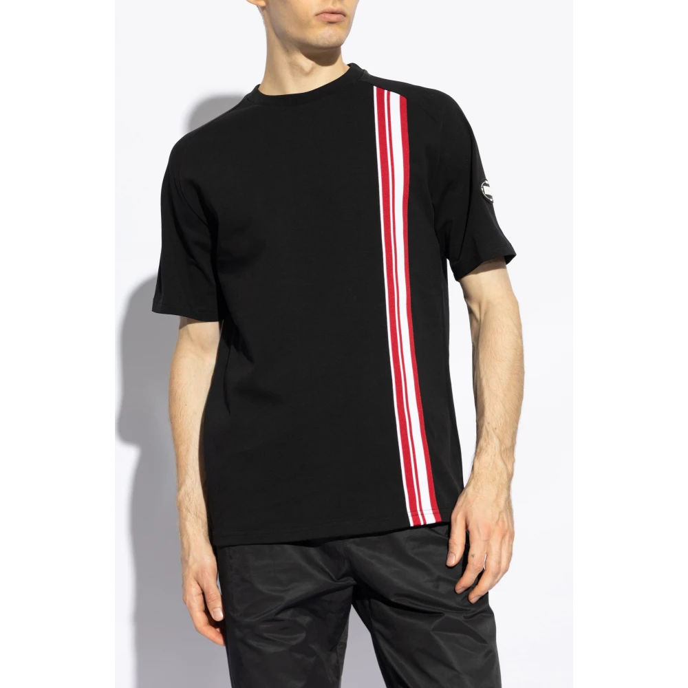 Moschino T-shirt met logo Black Heren