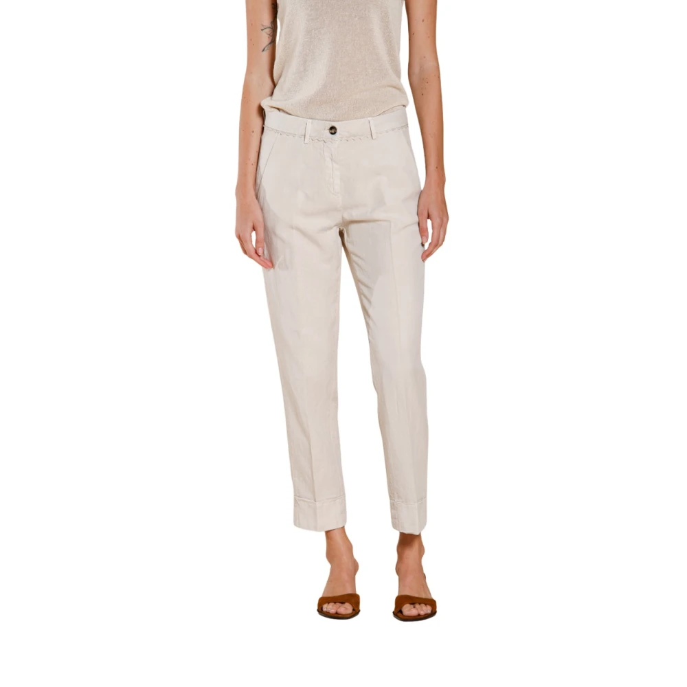 Mason's Donna Bianco - New York Carrot - Trousers - 2XL