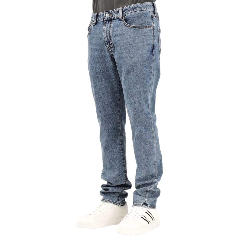 Armani Exchange Men's Blue Regular Jeans - Straight Fit Jeans - W34 - Jeans