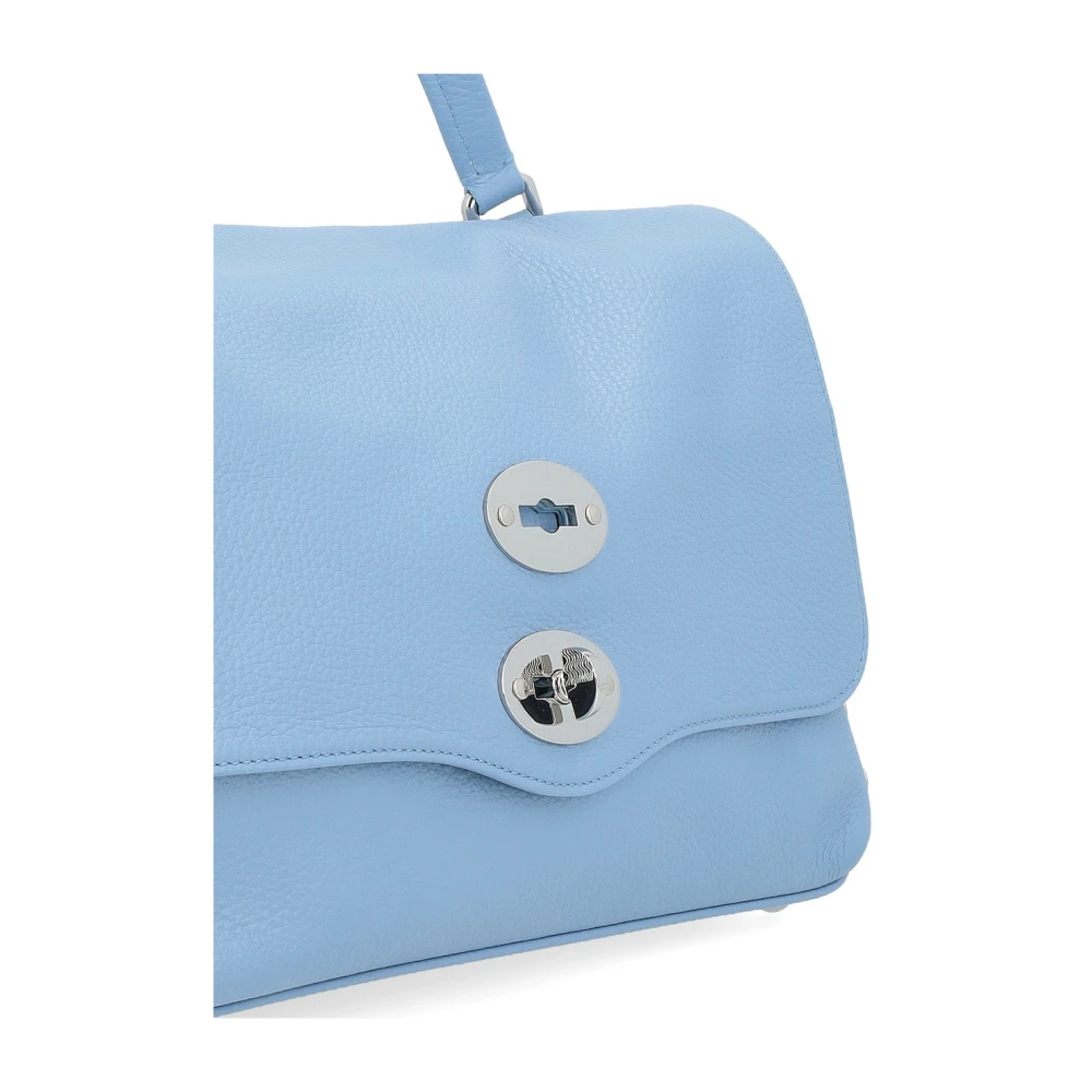 Zanellato Blauwe Dagelijkse Postina Schoudertas Blue Dames