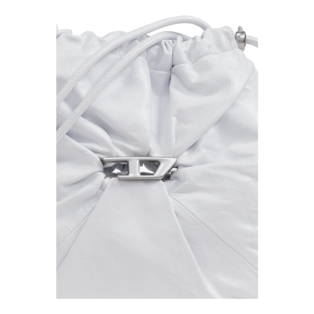 Diesel Schoudertas Scrunch-D White Dames