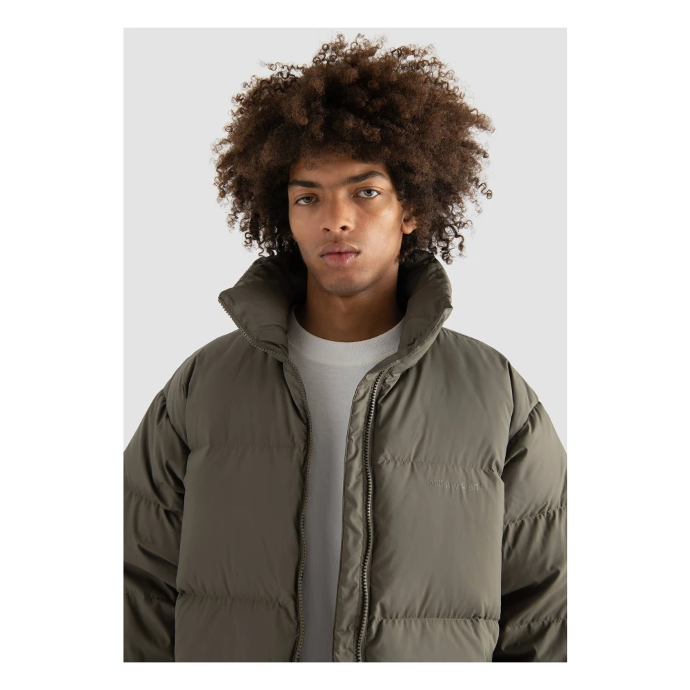 Axel Arigato Route Puffer Jacket Green Heren