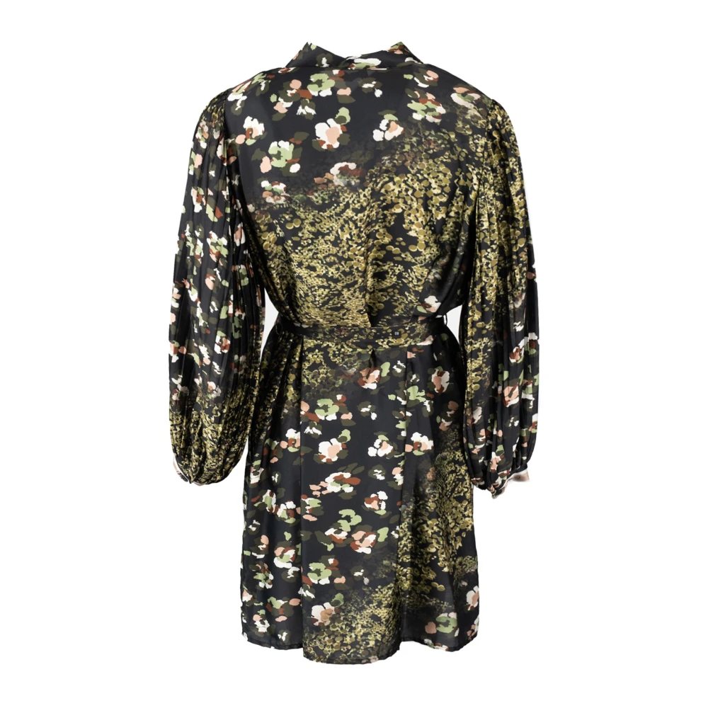 Liu Jo Elegante Mini Jurk met Kraag Multicolor Dames