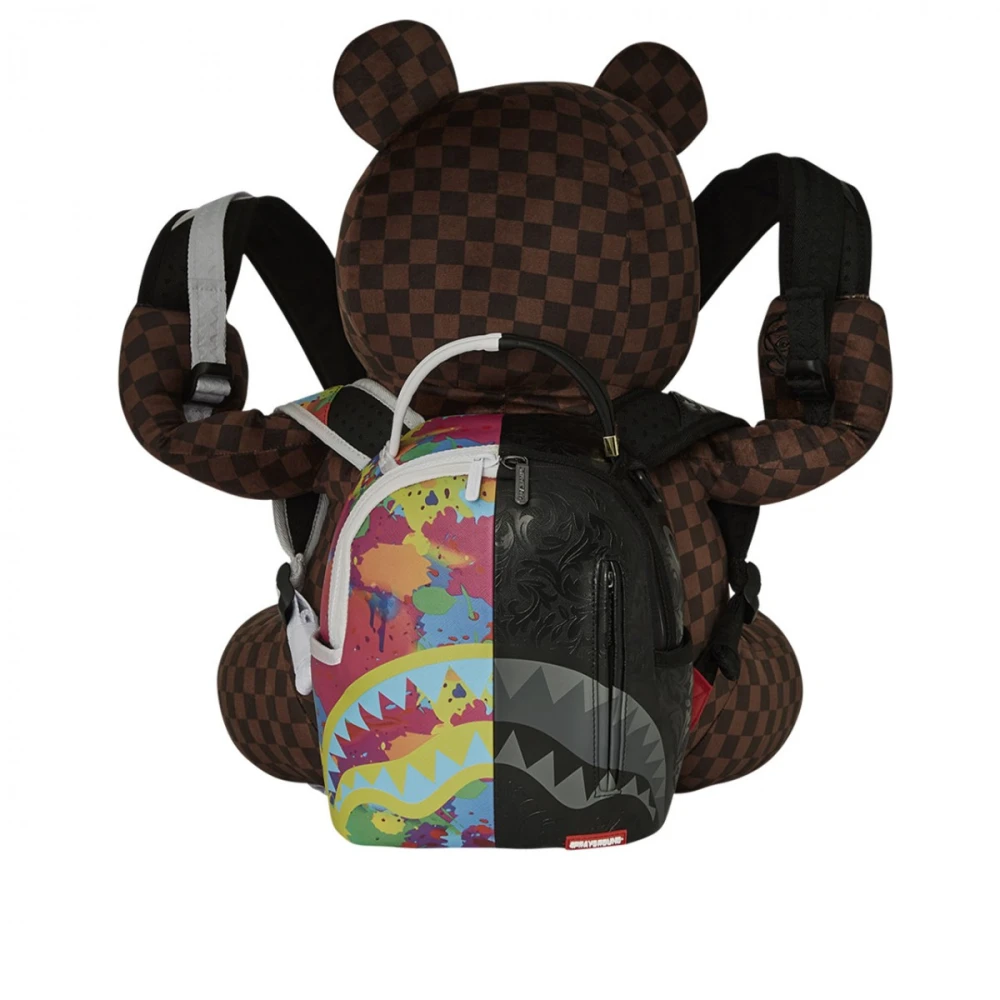 Sprayground Beperkte oplage Teddy Bear rugzak Brown Unisex