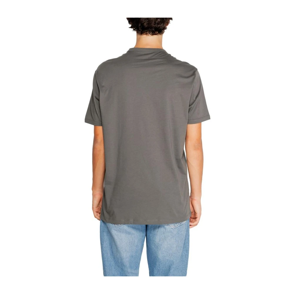 Armani Exchange Grijze T-shirt van katoen Gray Heren