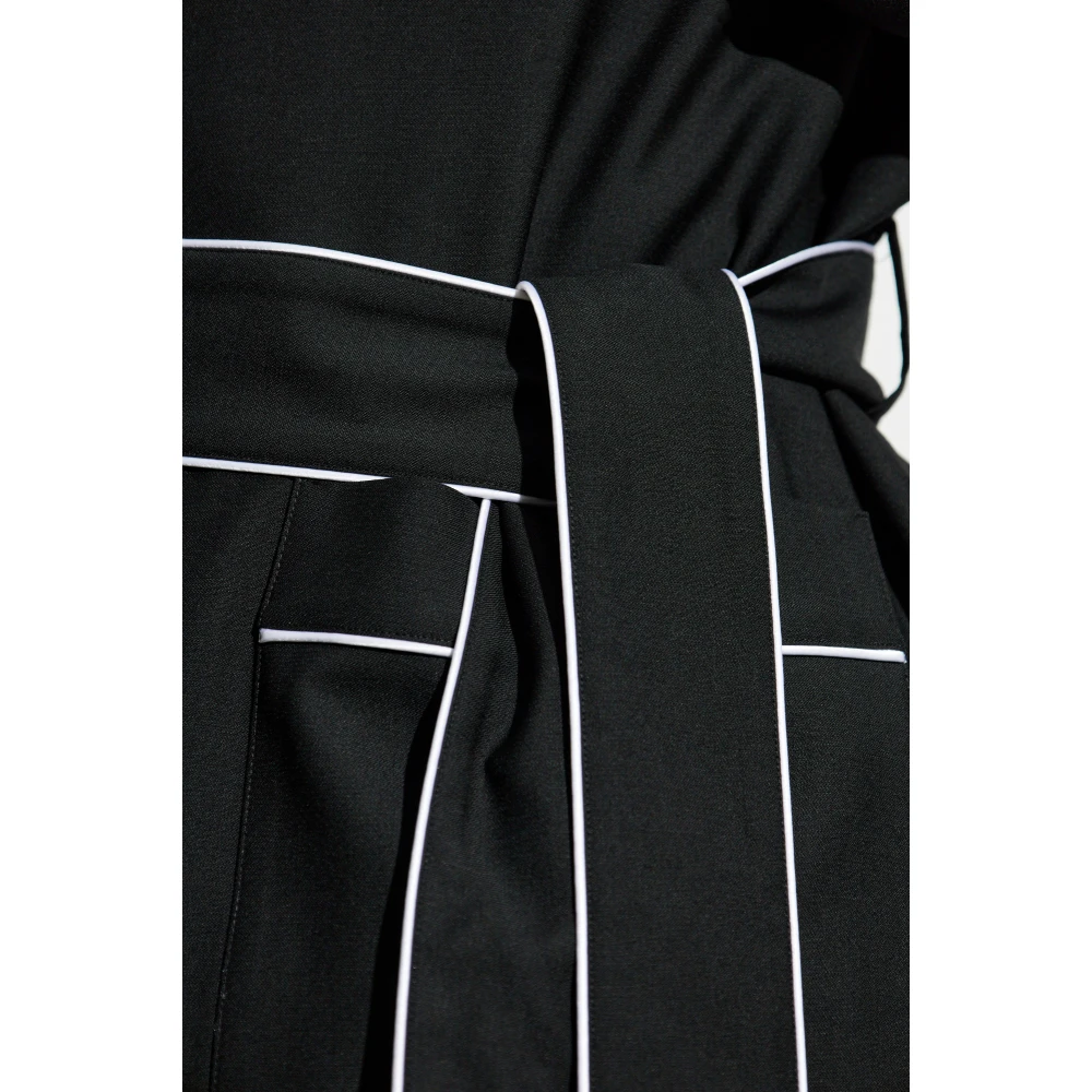 Dolce & Gabbana Wollen badjas Black Heren