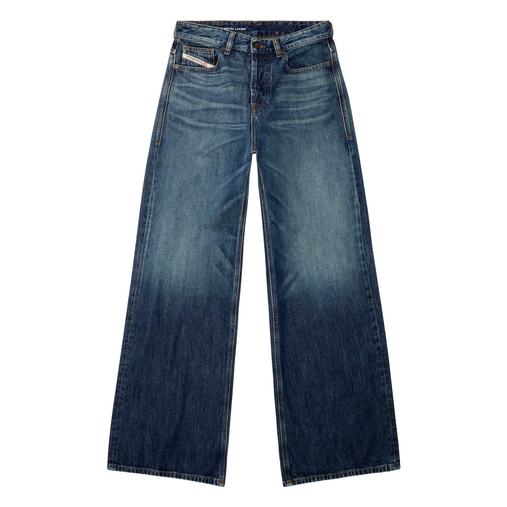 Diesel Wijde jeans 1996 D-Sire L.30 Blue Dames