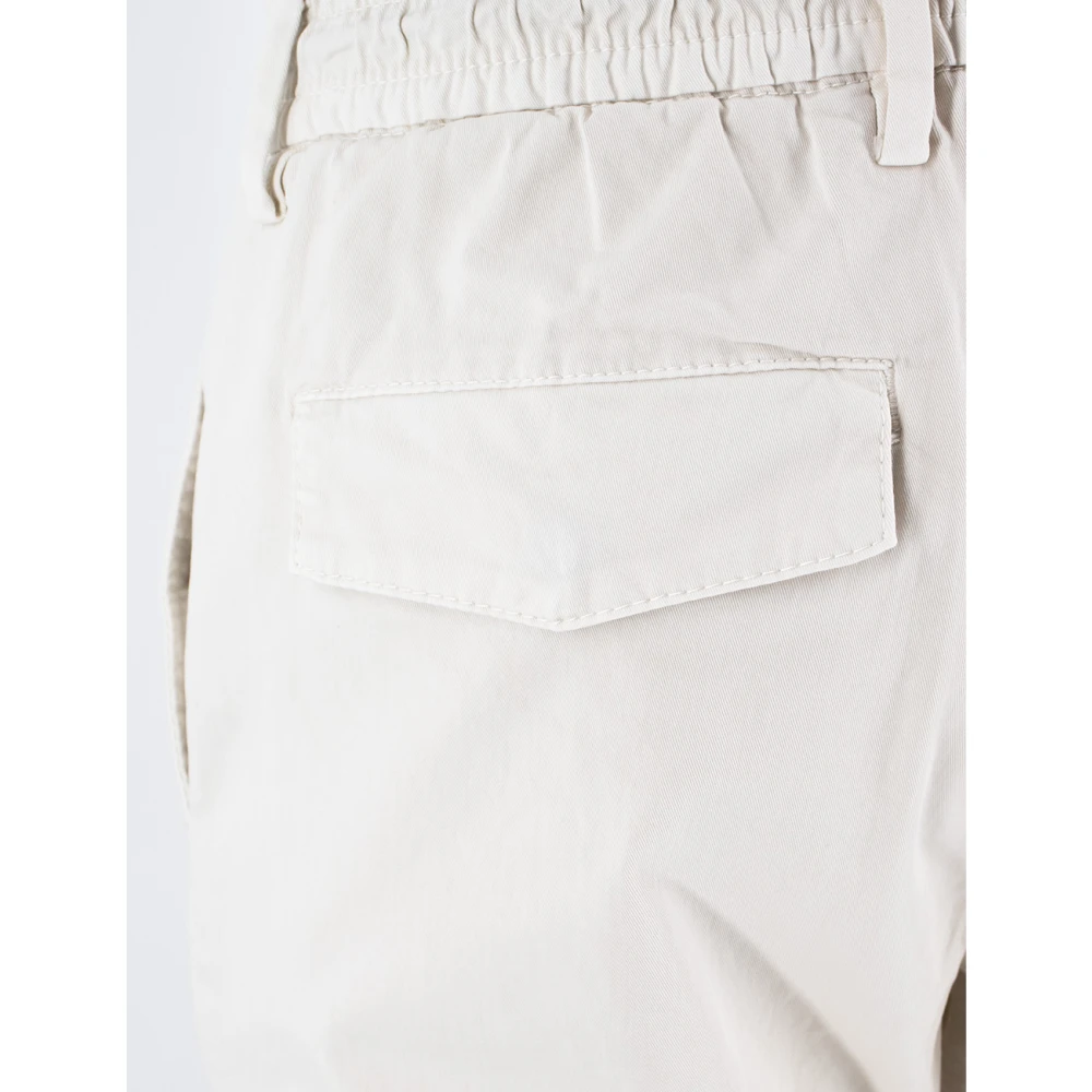 Eleventy Slim Fit Jogger Broek Beige Heren
