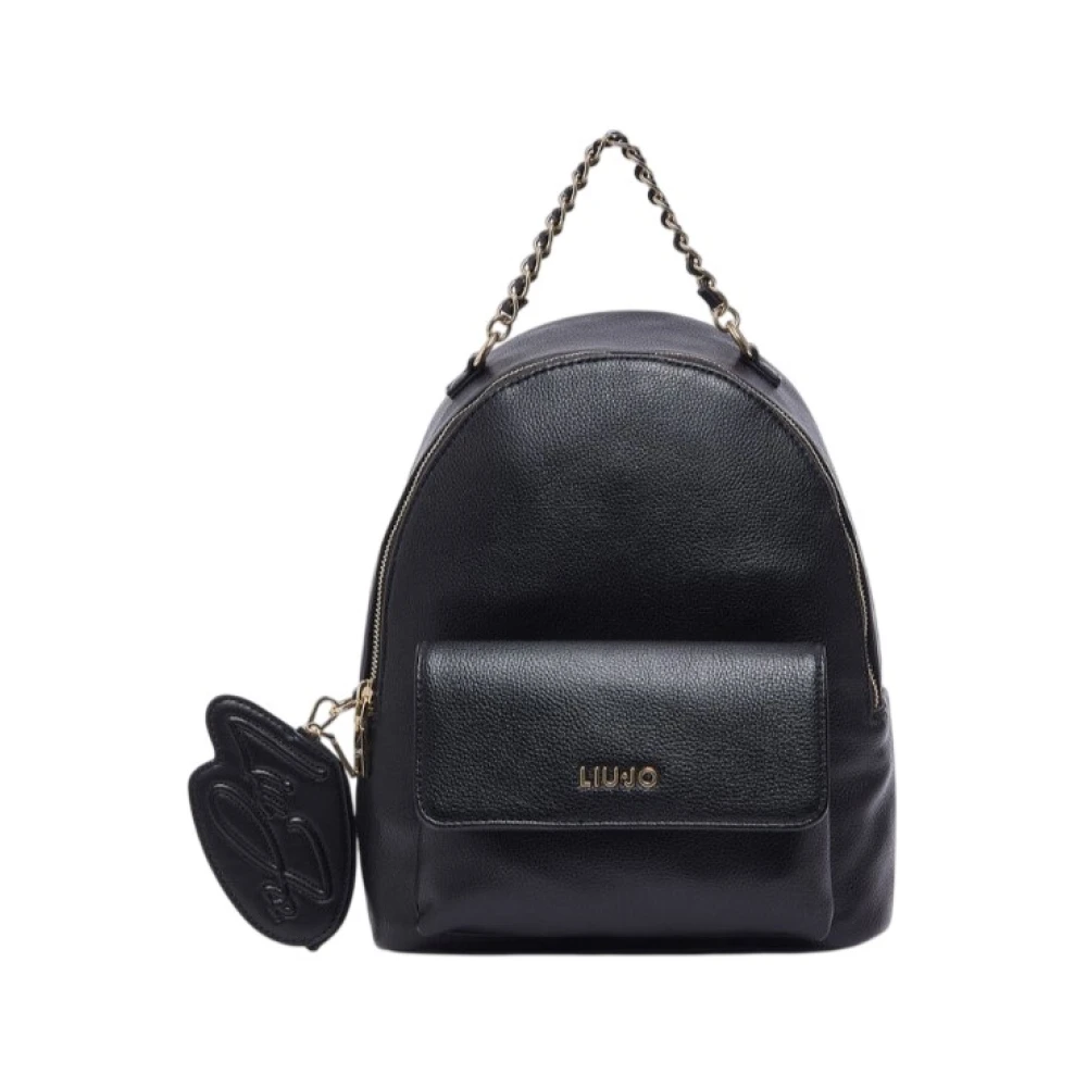 Liu Jo Donna Nero - Zaino Con Portamonete - Bags - One Size