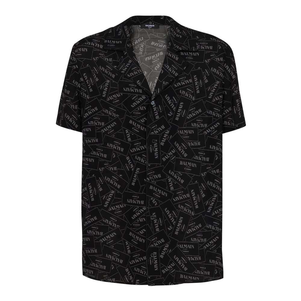 Shirts > Short Sleeve Shirts - - Balmain - Modalova
