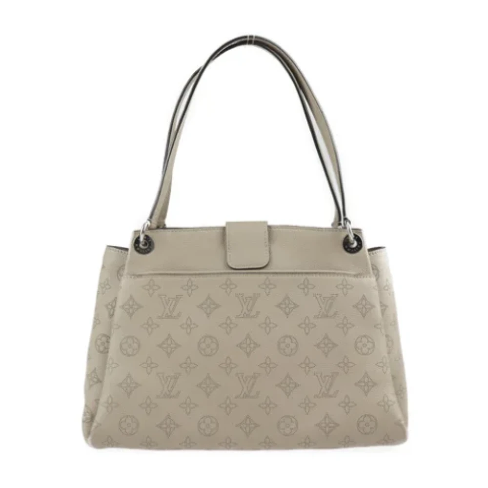 Louis Vuitton Vintage Pre-owned Leather louis-vuitton-bags Gray Dames