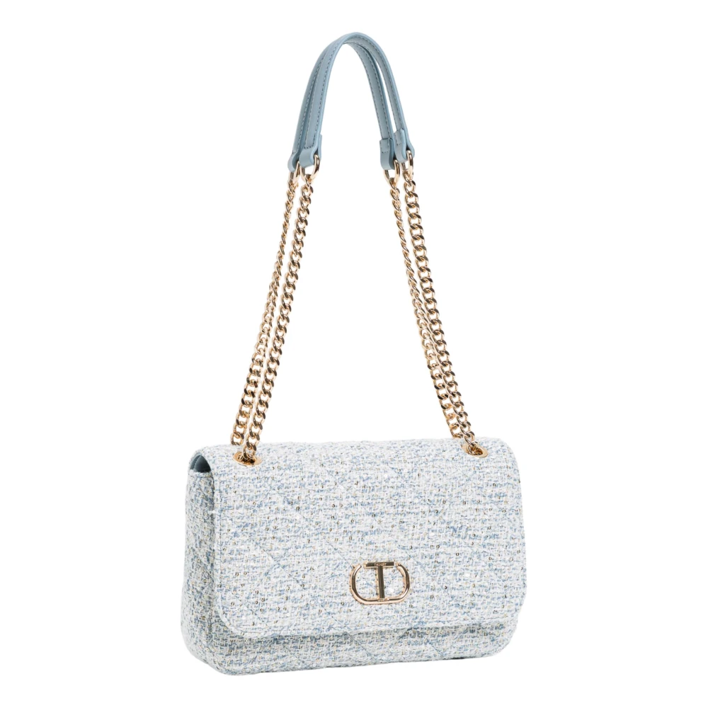 Twinset Lichtblauwe Schoudertas Blue Dames