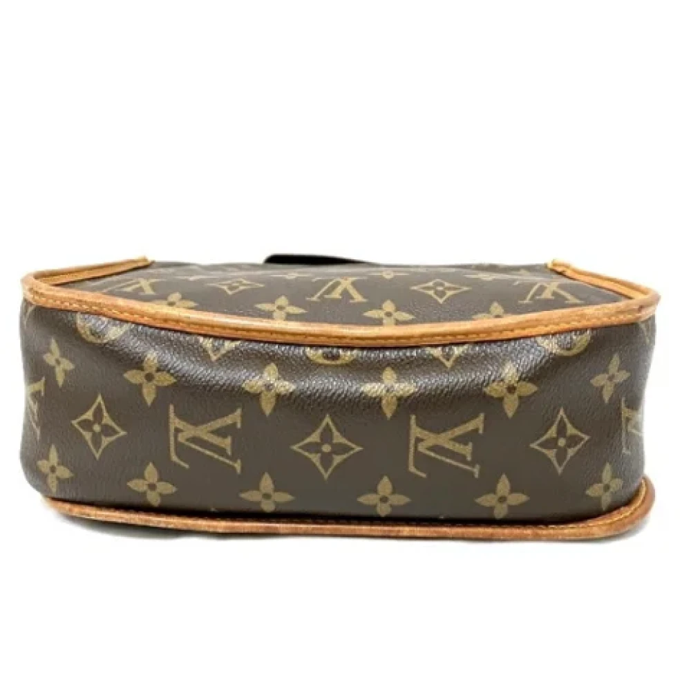 Louis Vuitton Vintage Pre-owned Canvas shoulder-bags Brown Dames