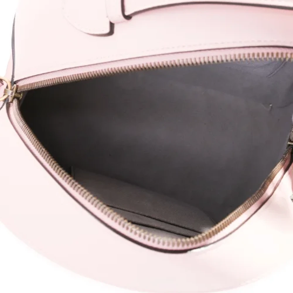 Gucci Vintage Pre-owned Leather backpacks Pink Dames