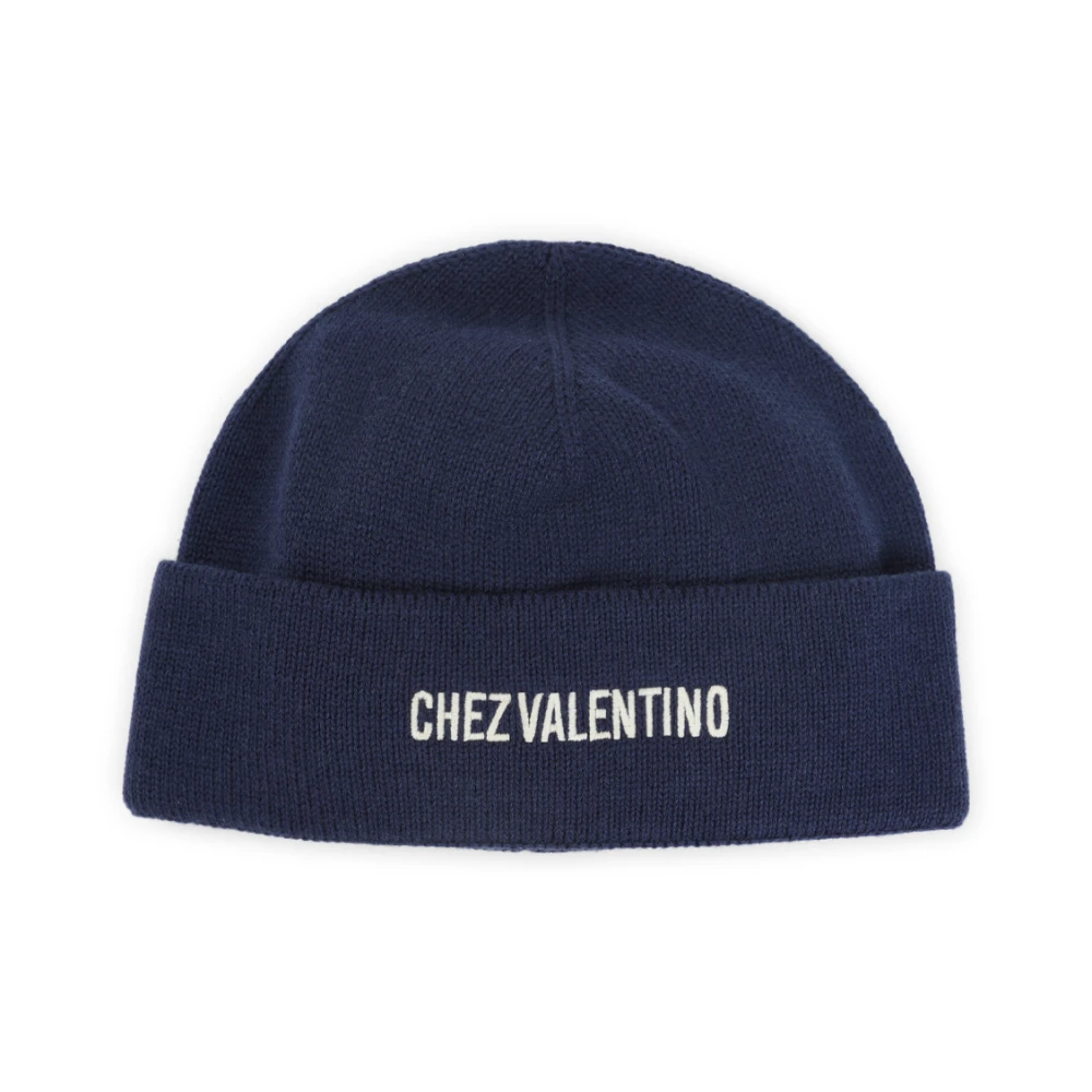 Valentino Garavani Blue Accessories, Male, One Size, Hats & Caps Aw25 Stylish