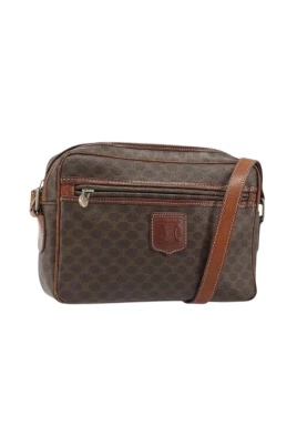 Pre-owned Vintage Macadam Canvas Shoulder Bag