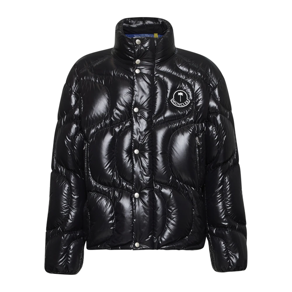 Moncler Zwarte Winterjassen Black Heren