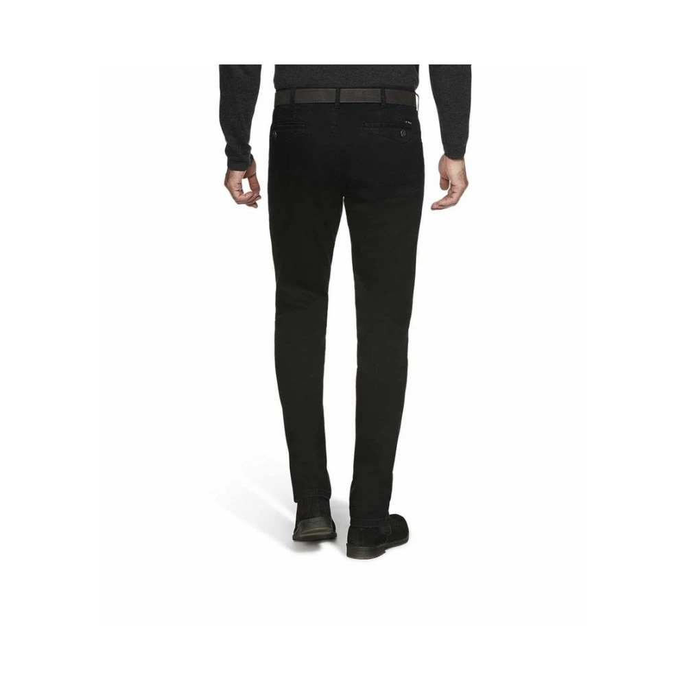 Meyer Klassieke Zwarte Chinos Black Heren