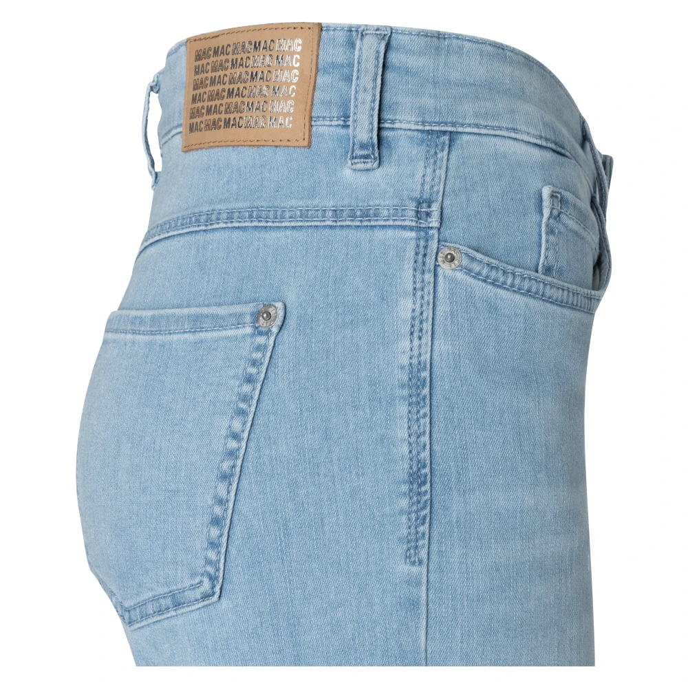 MAC Wijde Stretch Denim Jeans Blue Dames
