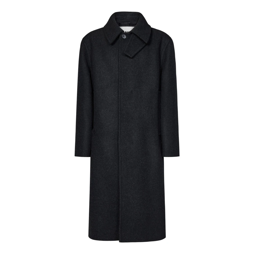 Oversized Wool Coat Grey Aw24