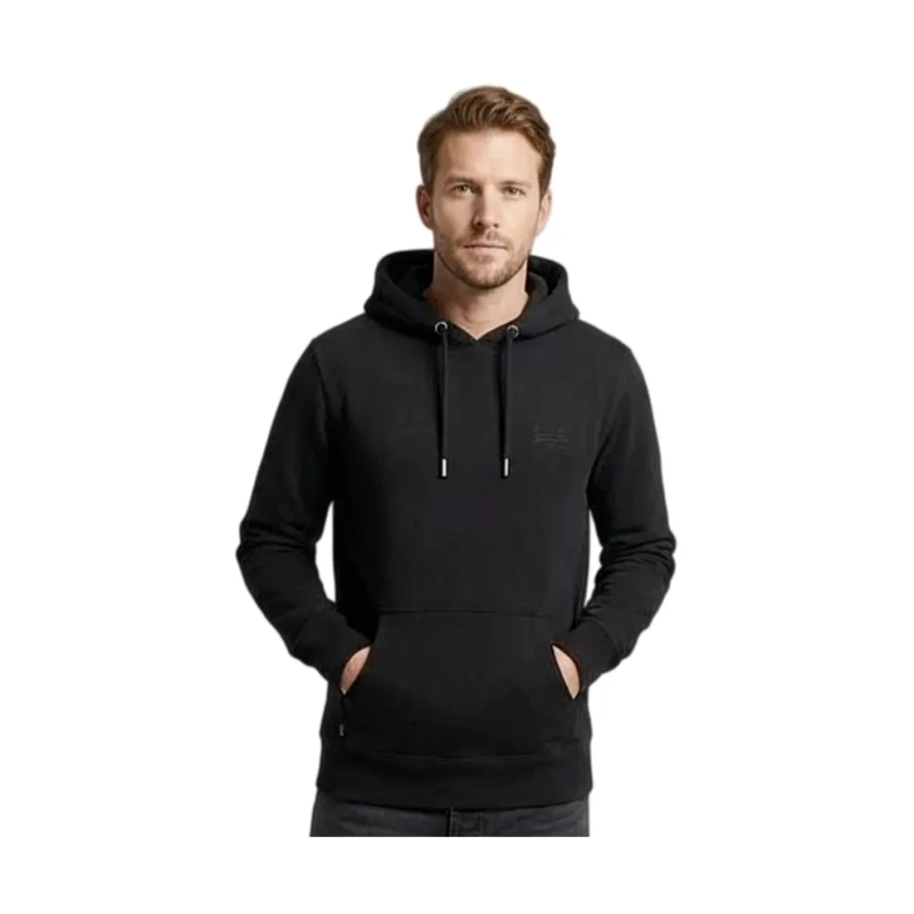 Superdry Schwarz Hoodie Vintage Logo - Bild 3
