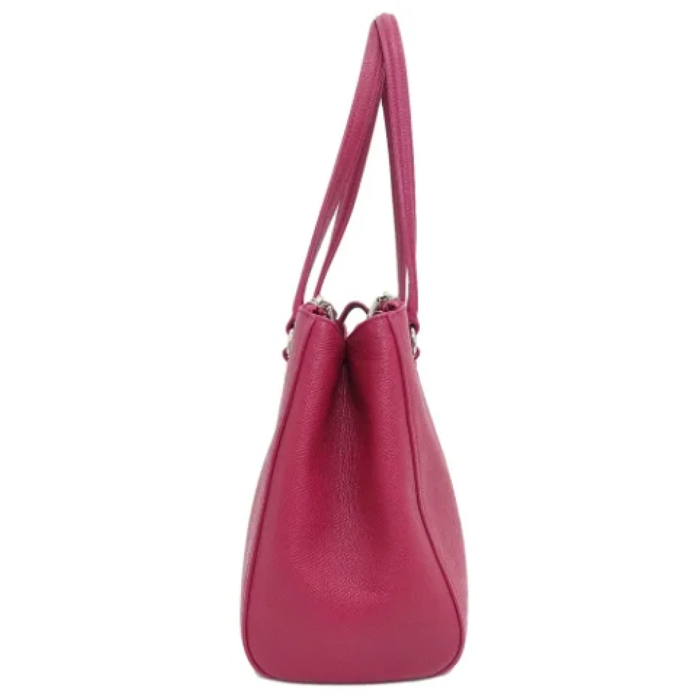 Coach Pre-owned Leather handbags Brown Dames