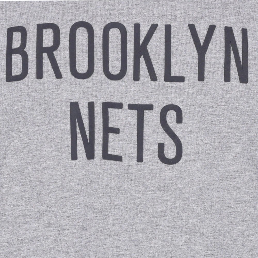 new era NBA Brooklyn Nets Oversized Tee Gray Heren