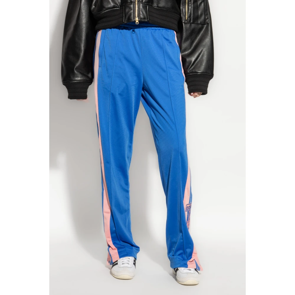 adidas Originals Sweatpants met logo Blue Dames