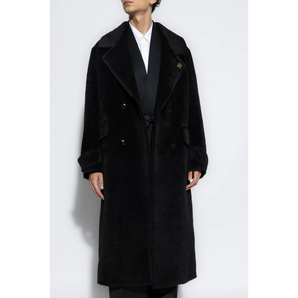 Amiri Wollen jas Black Heren