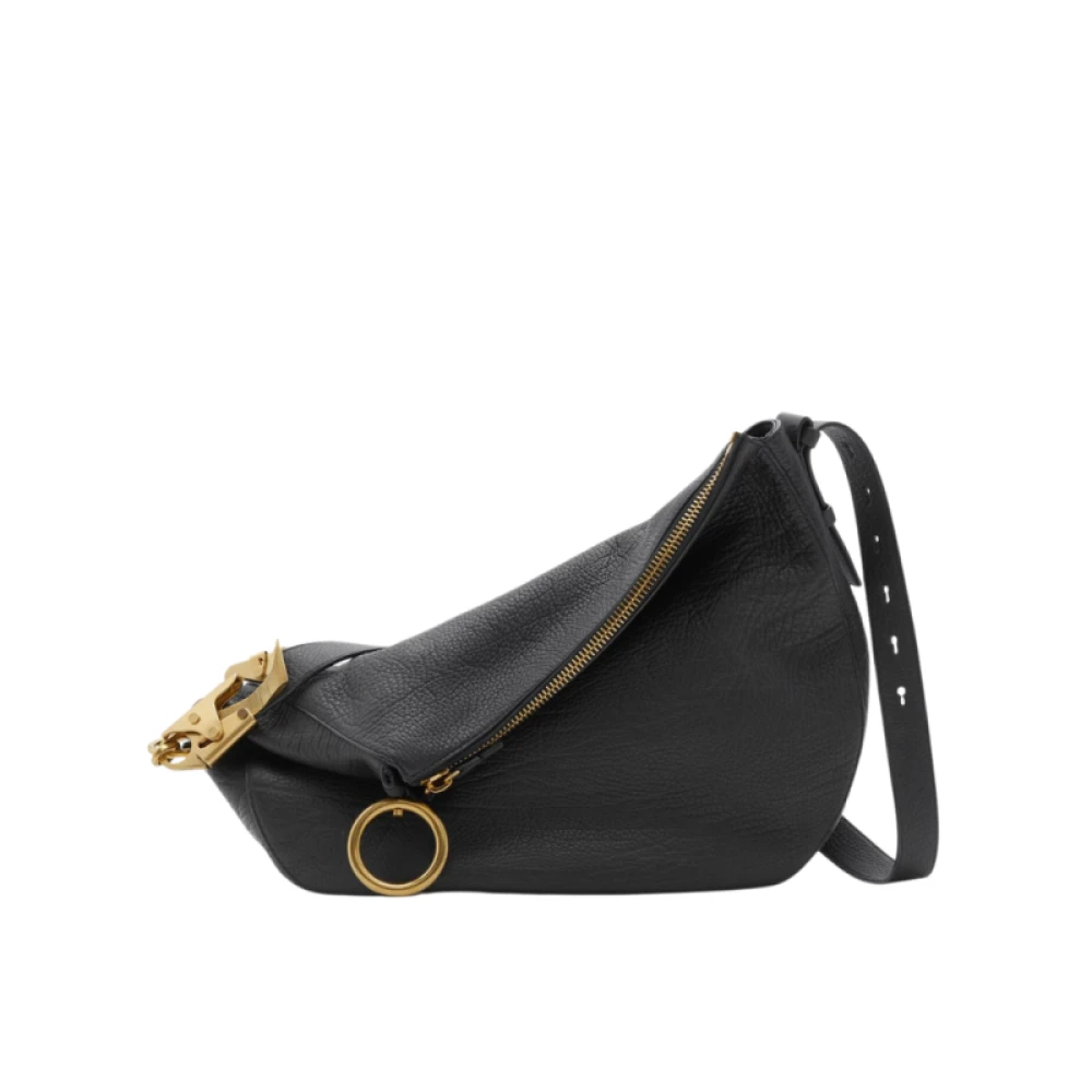 Burberry Women's Black Shoulder Bags, One Size, Medium Knight Crossbody Bag